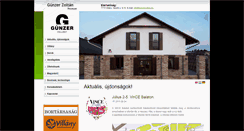 Desktop Screenshot of gunzerzoltan.hu